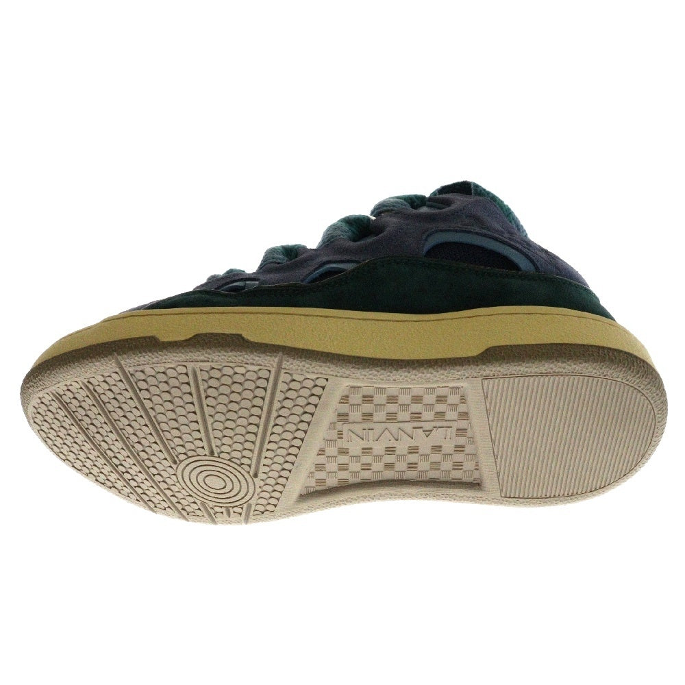 LANVIN(ランバン) Curb Sneaker カーブスニーカー ローカットスニーカー グリーン/ブルー FM-SKRK11-DRAG-A22-2040