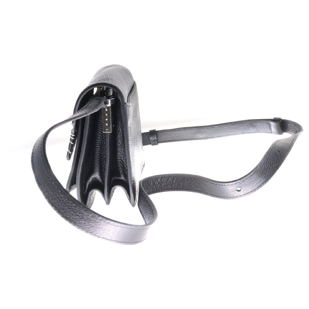 MARNI(マルニ) RUNK SOFT MINI トランクソフトミニ ショルダーバッグ ブラック SBMQ0046L2