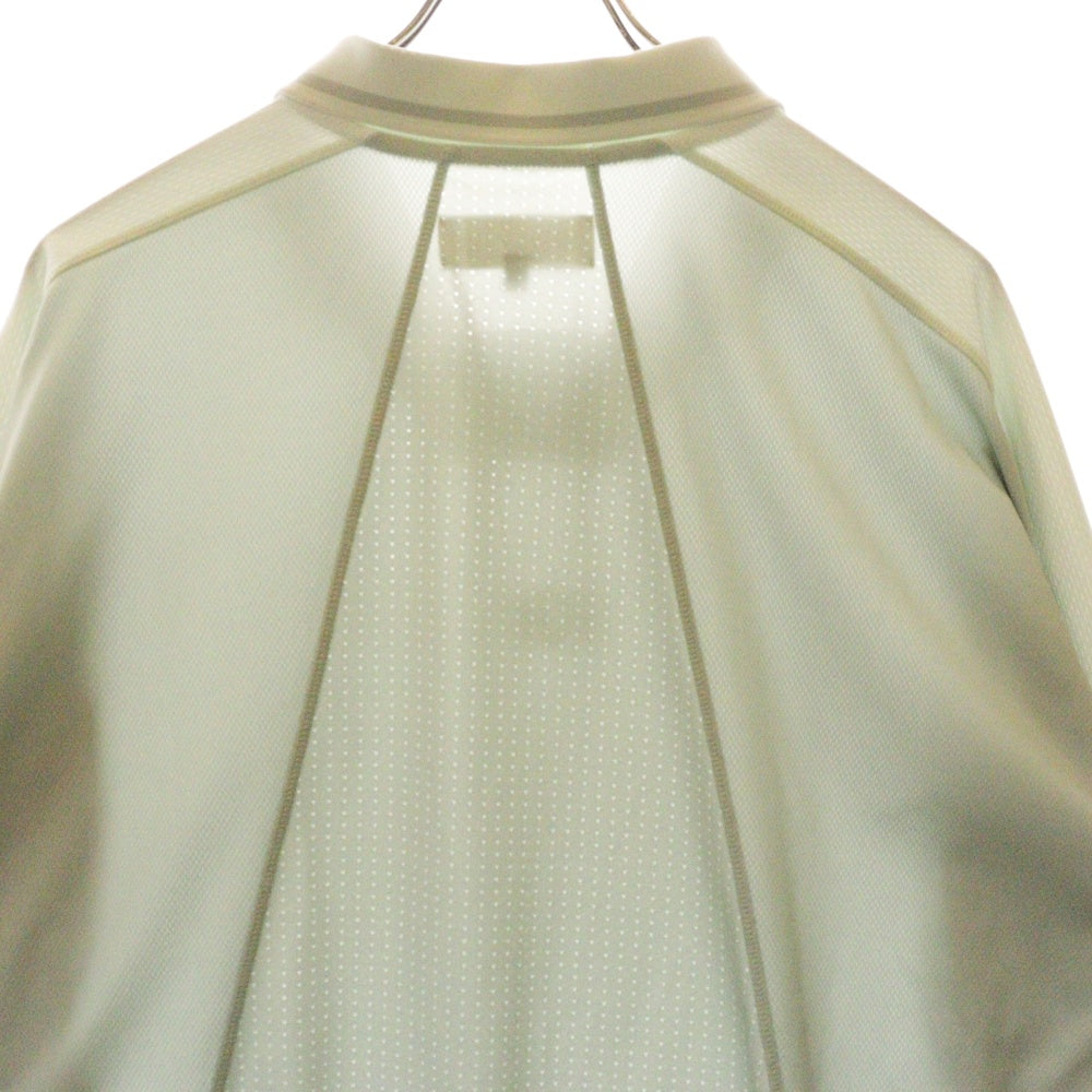KITH(キス) Long Sleeve Panelled Otto Tee パネルド オットー 長袖メッシュTシャツ ロンT グリーン