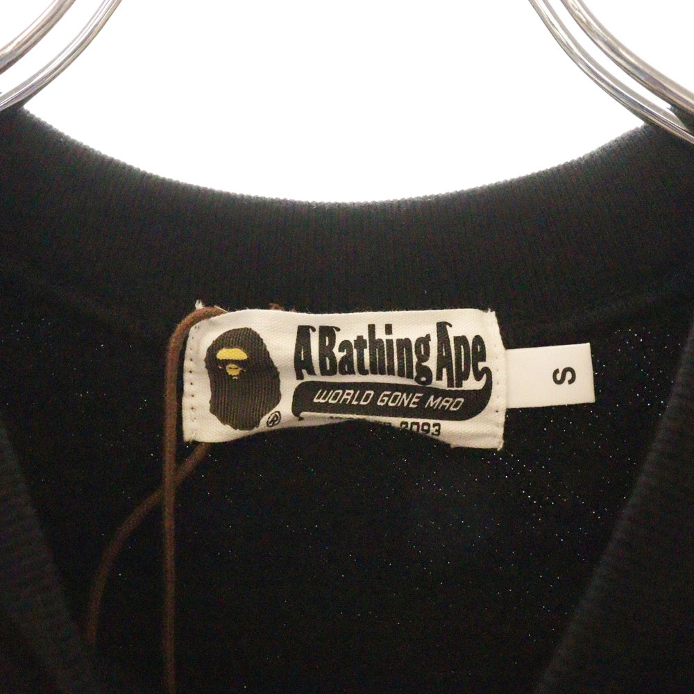 A BATHING APE(アベイシングエイプ) Dragonball Super Golden Frieza Crewneck クルーネックスウェットトレーナー ブラック 002SWF731914X