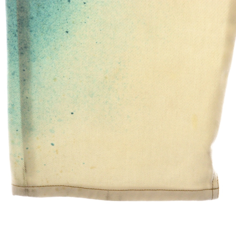 LOUIS VUITTON(ルイヴィトン) 23SS Spray Print Denim Pants LVスプレープリント デニムパンツ ホワイト RM231M U13 HOD10X