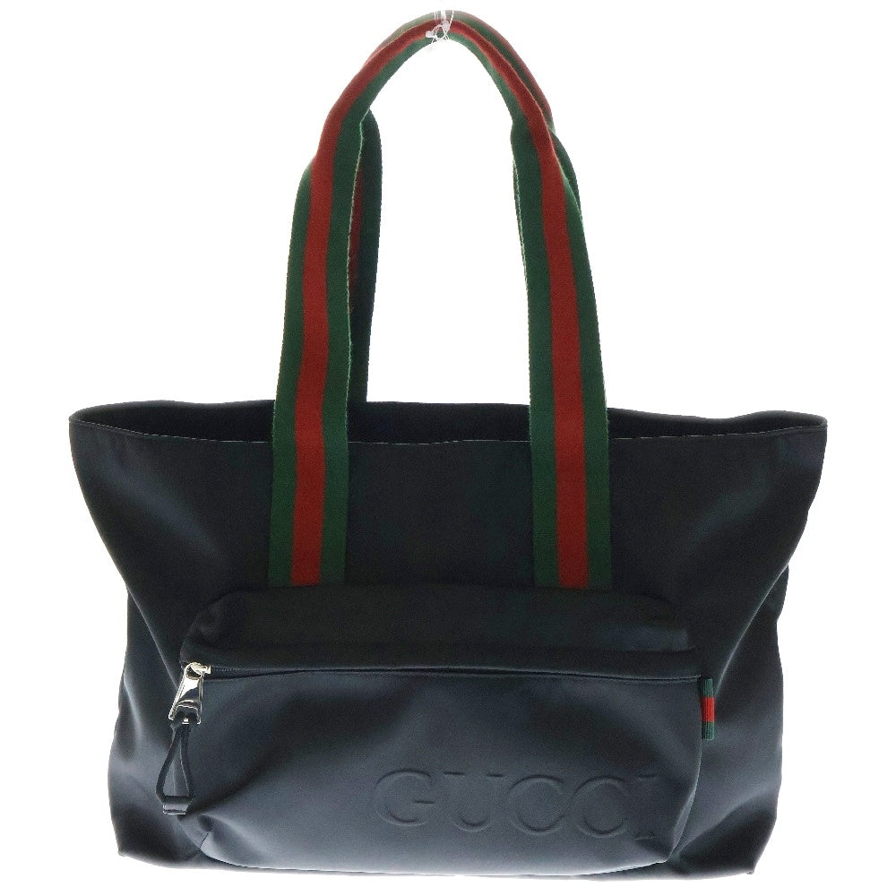 GUCCI(グッチ) Large Nylon Tote Bag ラージ ナイロントートバッグ ブラック 802172