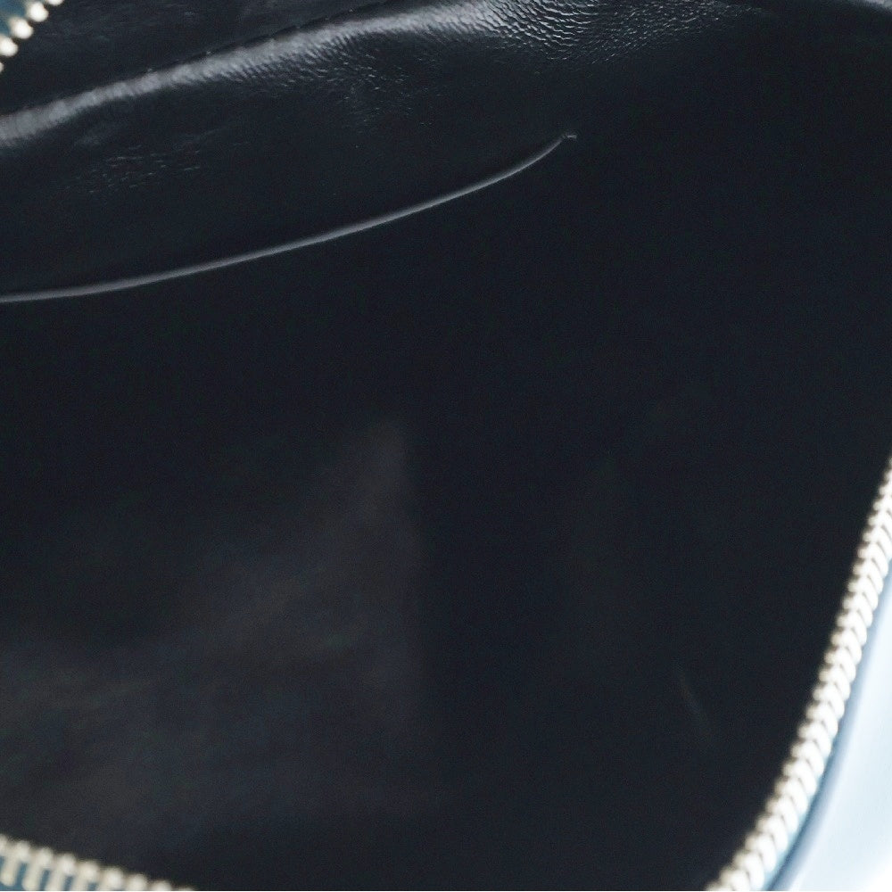 JIL SANDER(ジルサンダー) LID CROSSBODY エンボスロゴショルダーバッグ グリーン/ホワイト