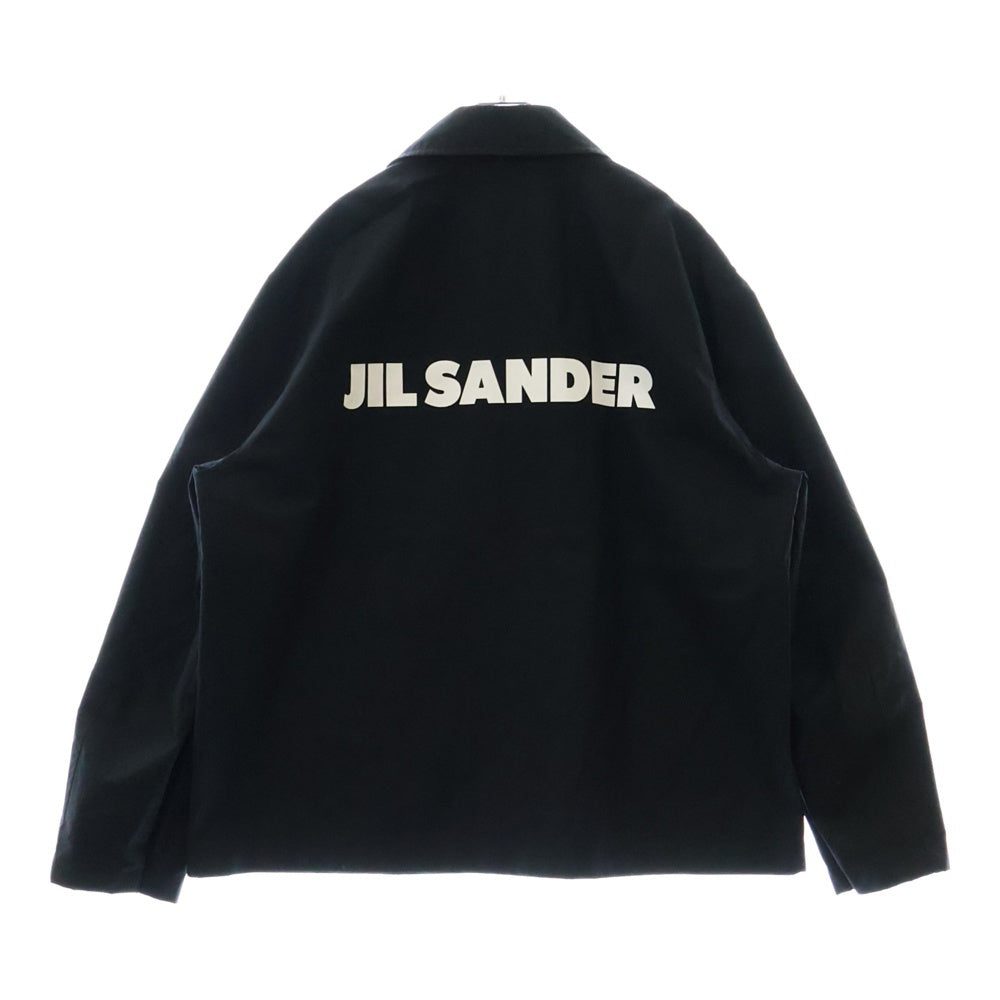 JIL SANDER(ジルサンダー) バックロゴプリントコーチジャケット J23BN0003 J45071 ブラック