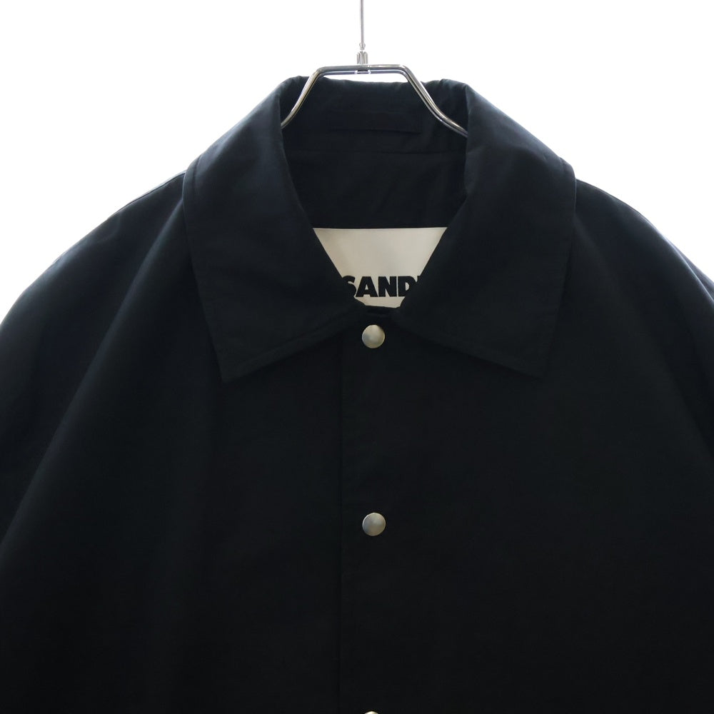 JIL SANDER(ジルサンダー) バックロゴプリントコーチジャケット J23BN0003 J45071 ブラック