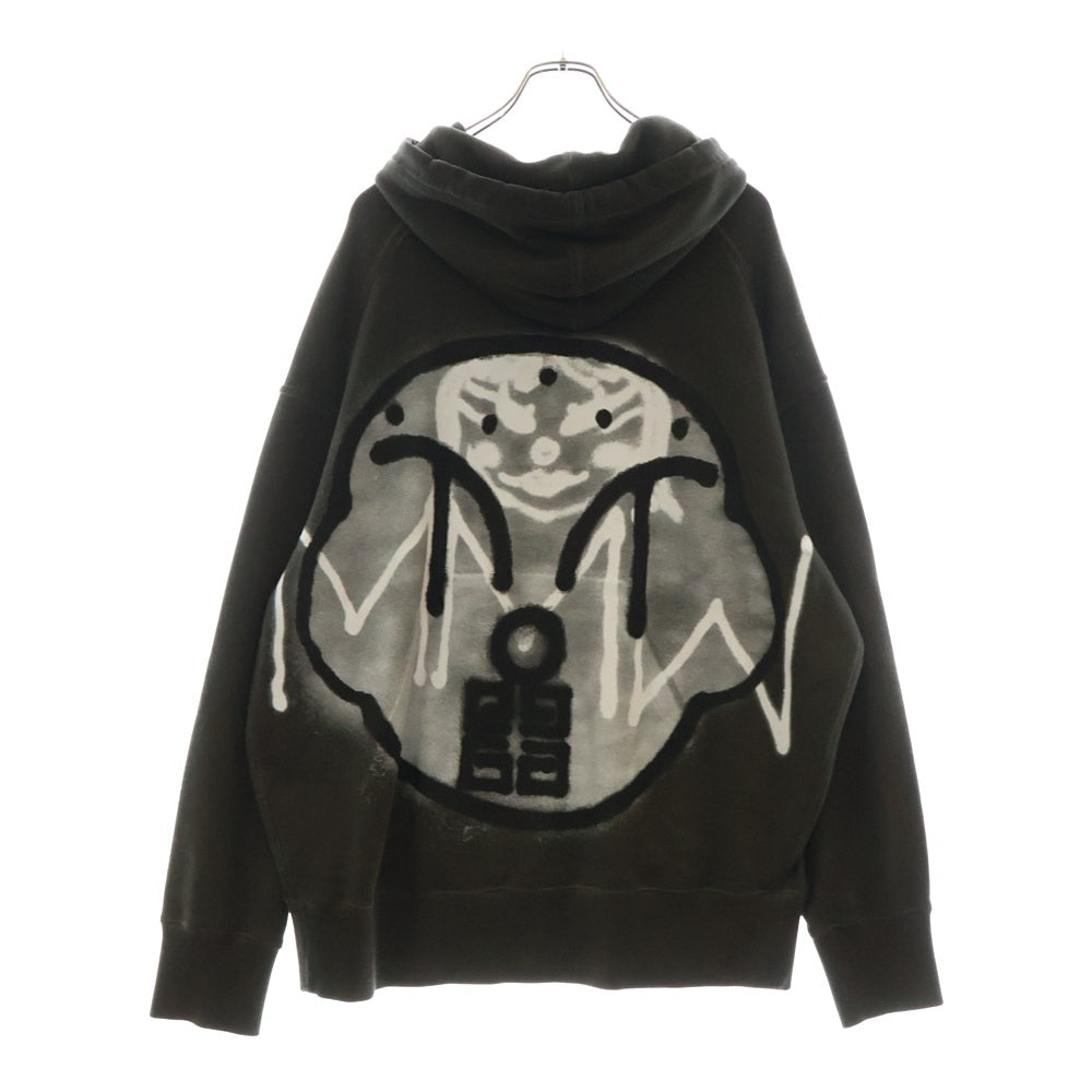 GIVENCHY(ジバンシィ) ドッグプリント プルオーバーパーカー フーディー グレー BMJ0DX3Y69