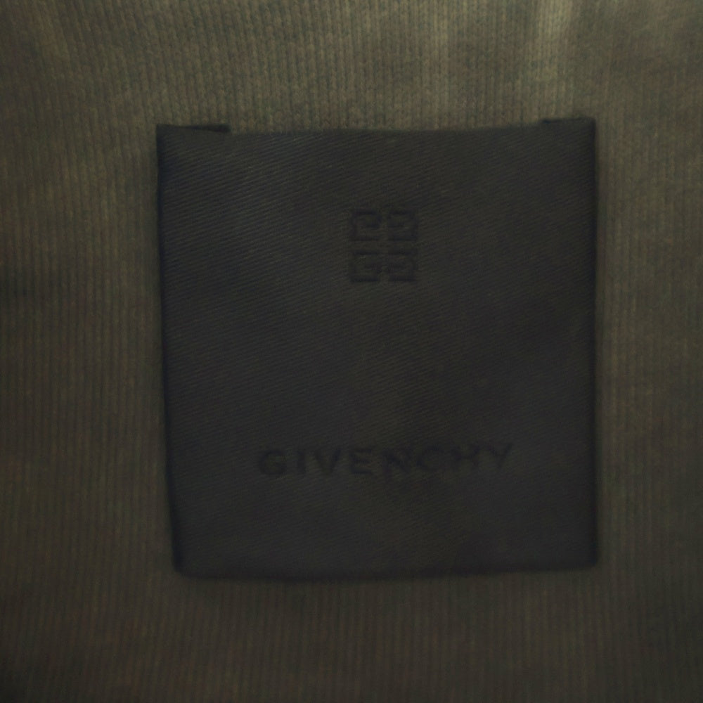 GIVENCHY(ジバンシィ) ドッグプリント プルオーバーパーカー フーディー グレー BMJ0DX3Y69