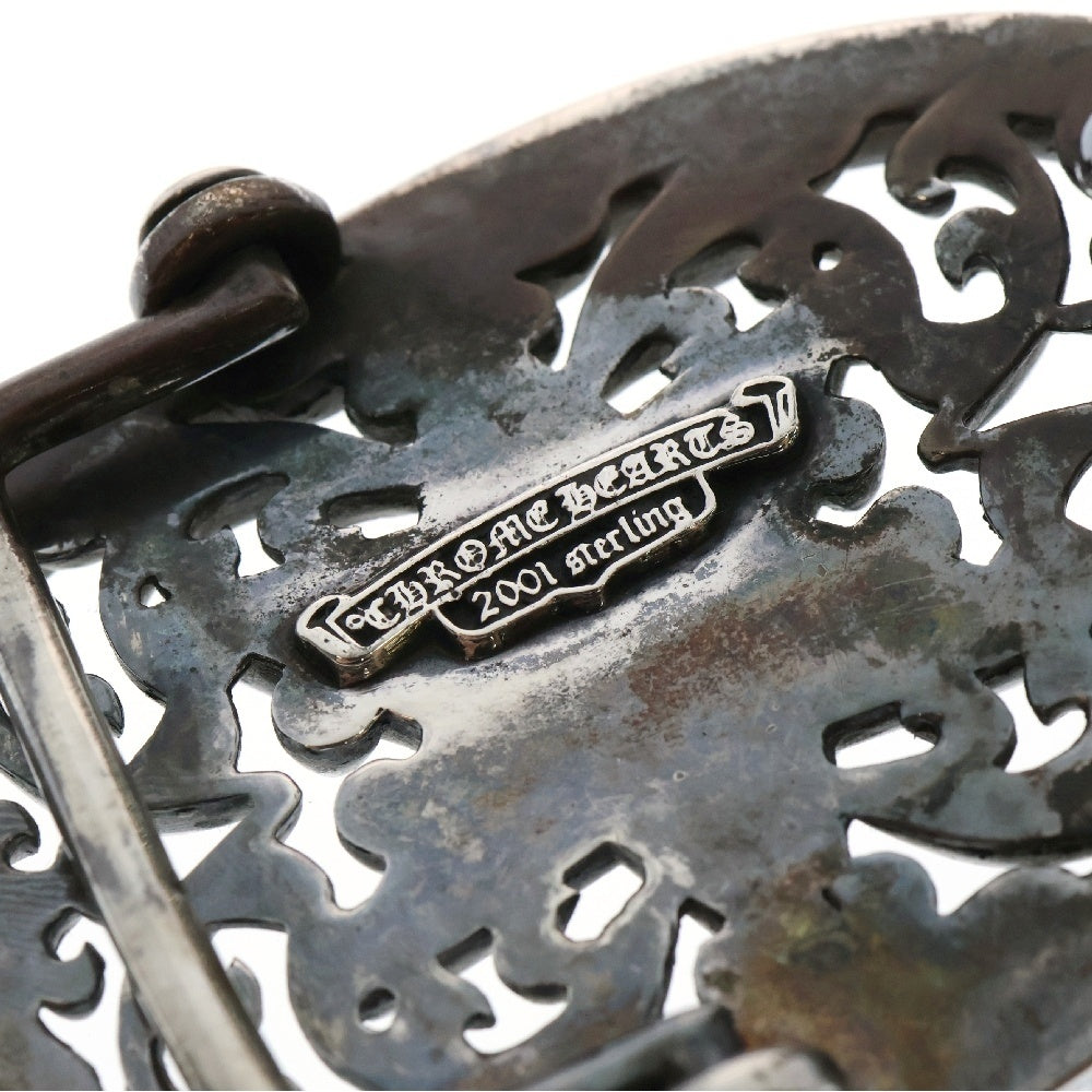 CHROME HEARTS(クロムハーツ) OVAL STAR STRAP1.5クラシックオーバルスターバックル シルバー