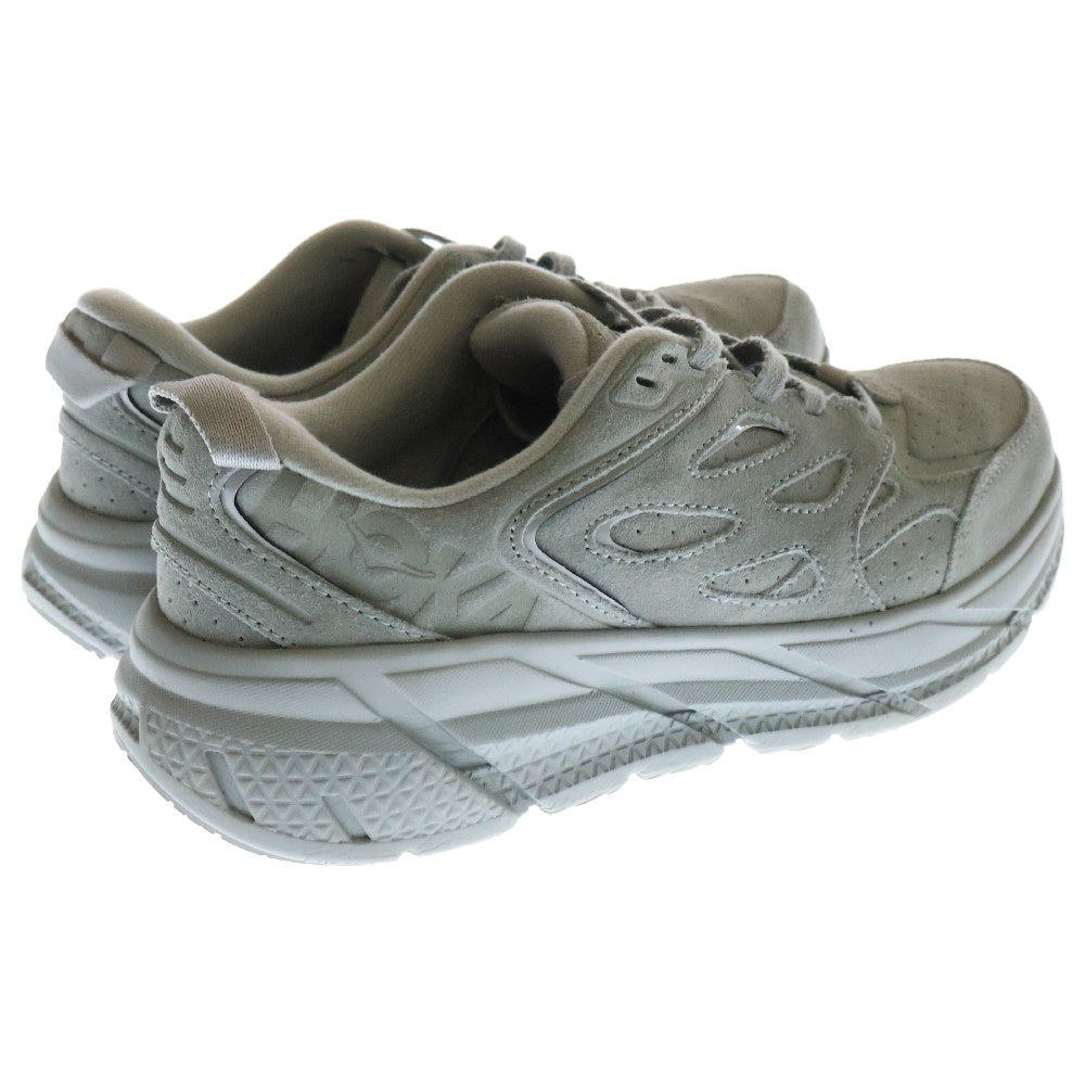 HOKA ONE ONE(ホカオネオネ) CLIFTON L SUEDE クリフトン L スエードローカットスニーカー シューズ グレー 1122571 US7/24.0cm
