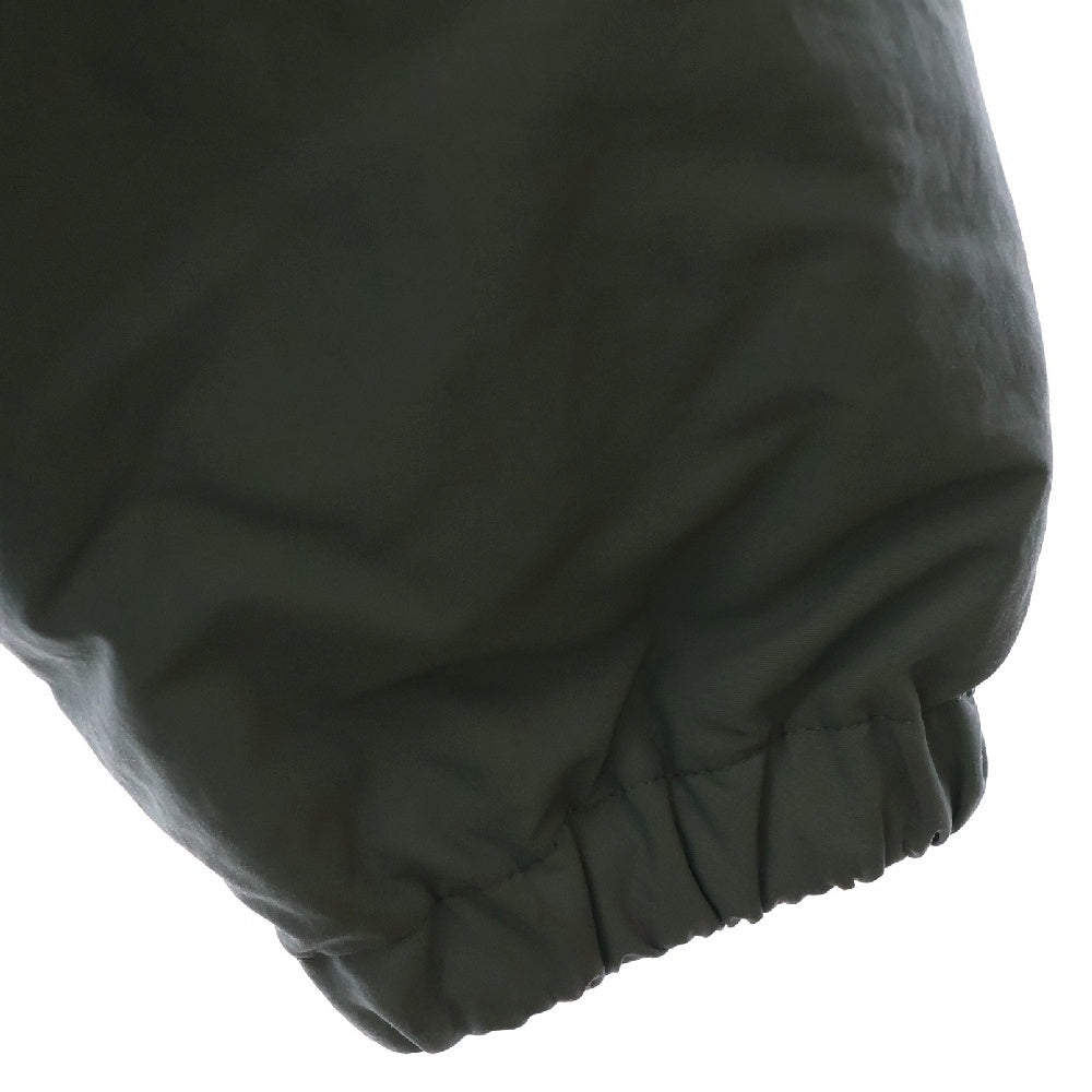 The Ennoy Professional(エンノイプロフェッショナル) 23AW スタイリスト私物 Nylon Padded Jacket ロゴ刺繍 ナイロン ジップアップジャケット グレー AW23BRENJK03LP