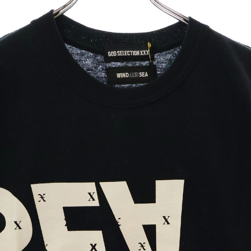 GOD SELECTION XXX(ゴッドセレクショントリプルエックス) 20SS ×WIND AND SEA ウィンド アンド シー フロントロゴ 半袖Tシャツ ホワイト GX-S20-WSST-01