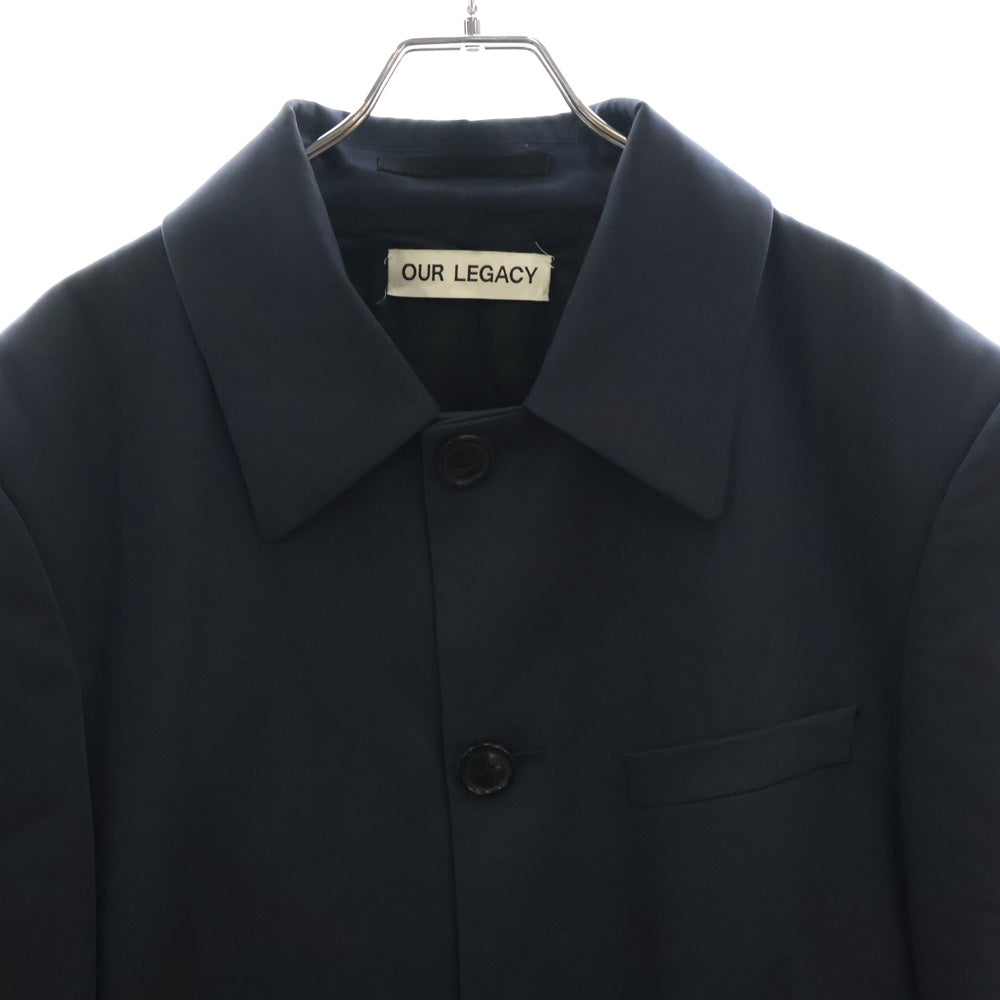 OUR LEGACY(アワーレガシー) WOOL CARP BLAZER サマーウール ブレザー ブルゾン ネイビー M2230CP