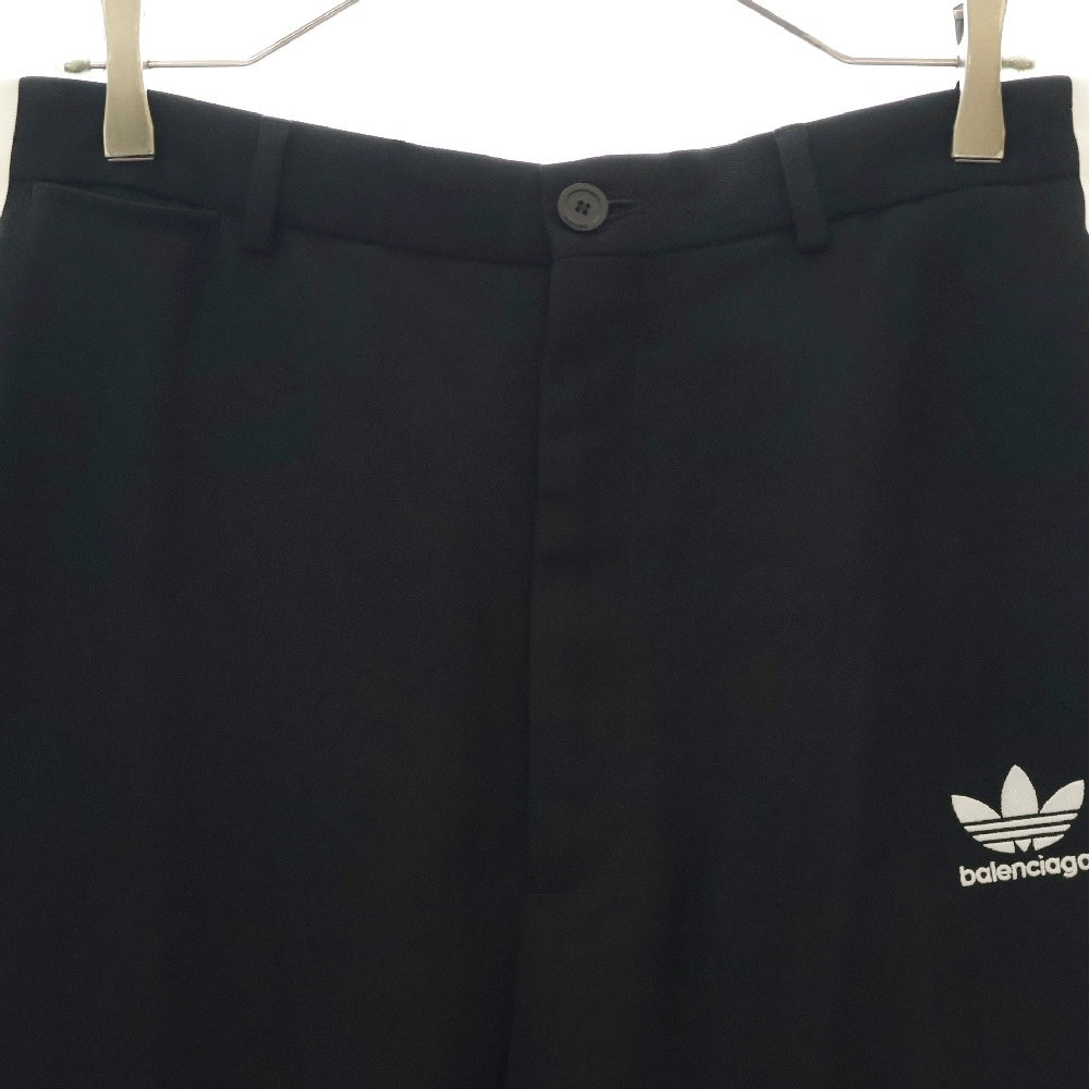 BALENCIAGA(バレンシアガ) 23SS ×adidas アディダス サイドスリーストライプワイドスラックス ワイドパンツ 725584 TIO48