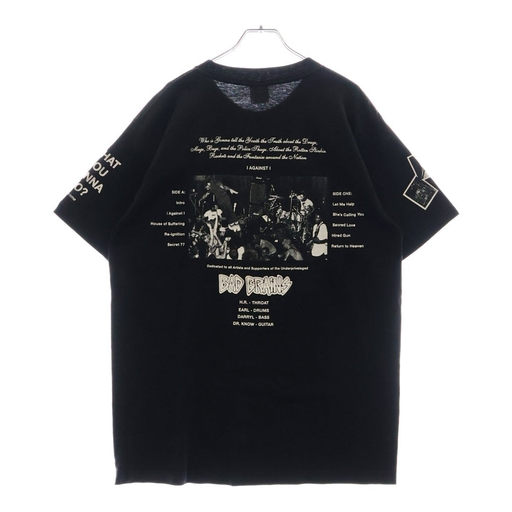SUPREME(シュプリーム) 08SS Bad Brains Tee バッドブレインズ 半袖Tシャツ ブラック