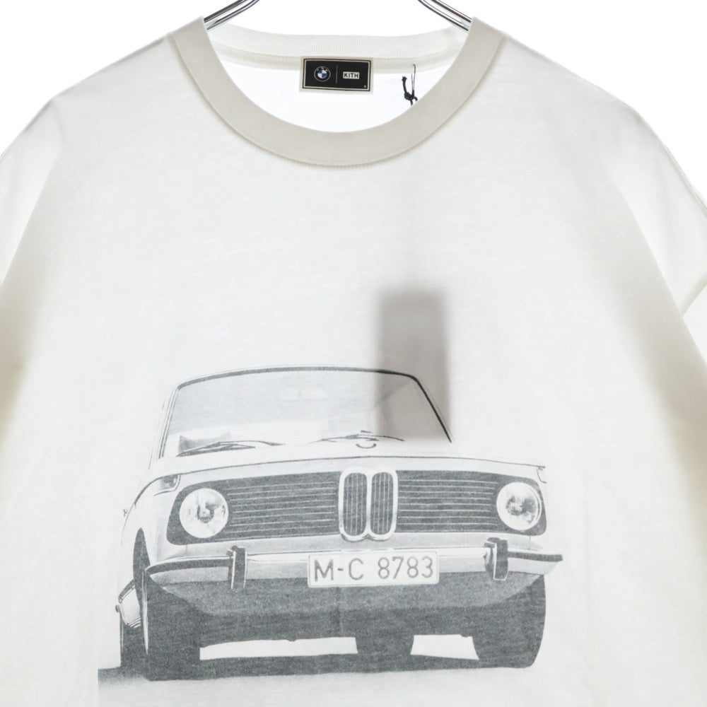KITH(キス) BMW Electro Auto Vintage Tee 半袖Tシャツ ホワイト KHM033019