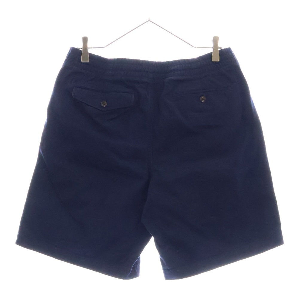 POLO RALPH LAUREN(ポロラルフローレン) BEAMS別注 Gold Logo Short ビームス 刺繍ハーフパンツ ショーツ ネイビー