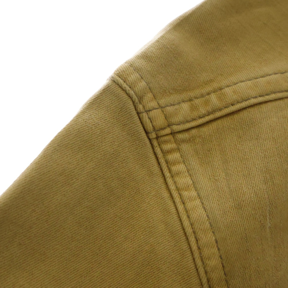 DRKSHDW(ダークシャドウ) 24SS OUTERSHIRT コーティング アウターシャツ シャツジャケット ベージュ DU01D1296-SCF