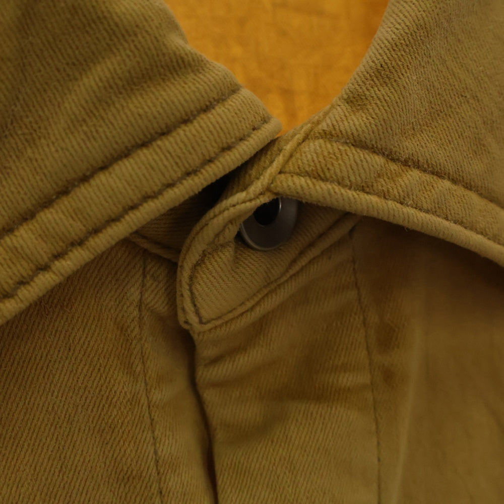 DRKSHDW(ダークシャドウ) 24SS OUTERSHIRT コーティング アウターシャツ シャツジャケット ベージュ DU01D1296-SCF