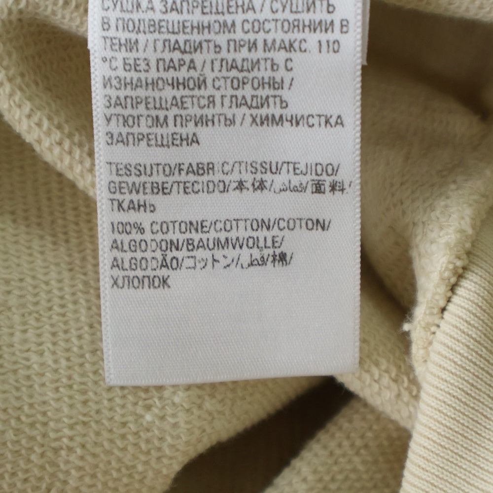 BALENCIAGA(バレンシアガ) Limited Editon The Torch Theme ダメージ加工 クルーネックスウェットトレーナー アイボリー 699212 TMVO6