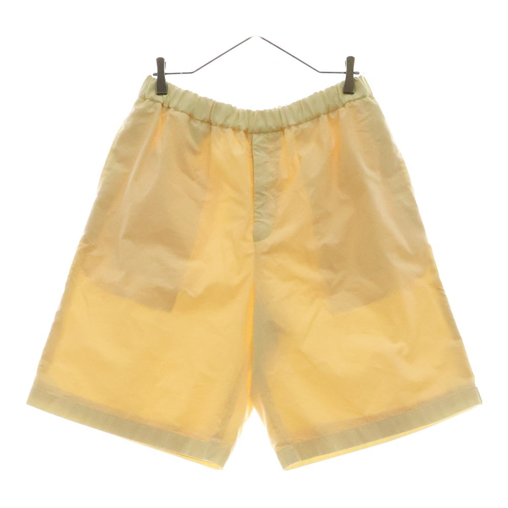 JIL SANDER +(ジルサンダープラス) High Waist Knee Length Shorts ハーフパンツ ショーツ アイボリー JPUU311205MU243100A