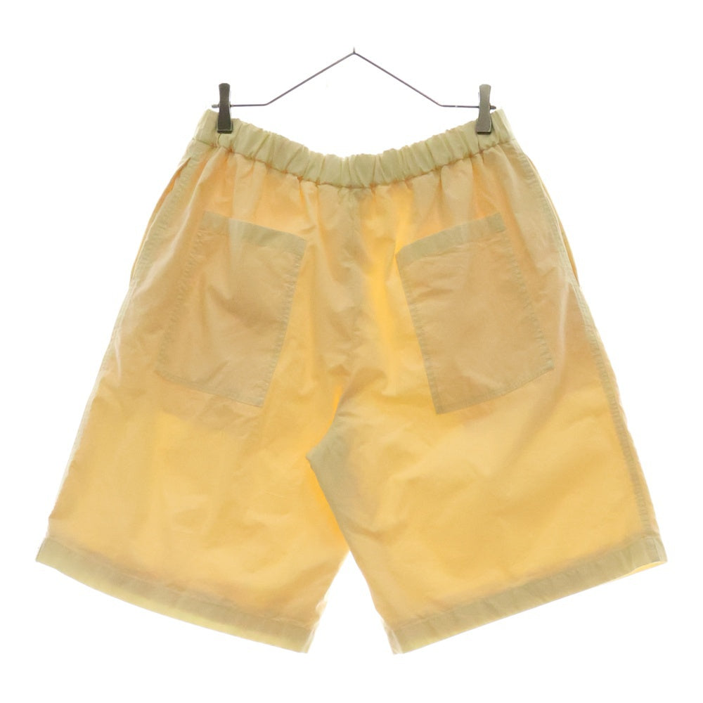 JIL SANDER +(ジルサンダープラス) High Waist Knee Length Shorts ハーフパンツ ショーツ アイボリー JPUU311205MU243100A