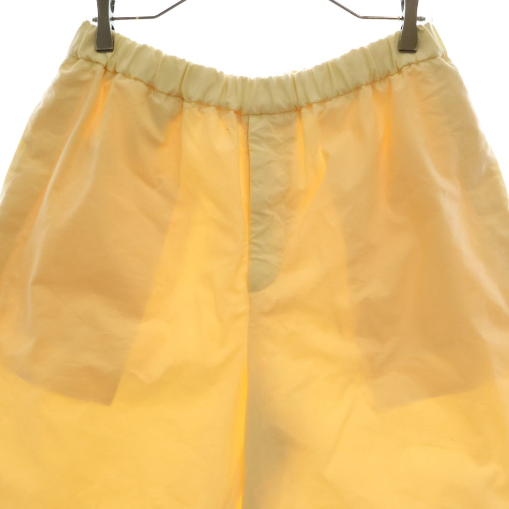 JIL SANDER +(ジルサンダープラス) High Waist Knee Length Shorts ハーフパンツ ショーツ アイボリー JPUU311205MU243100A