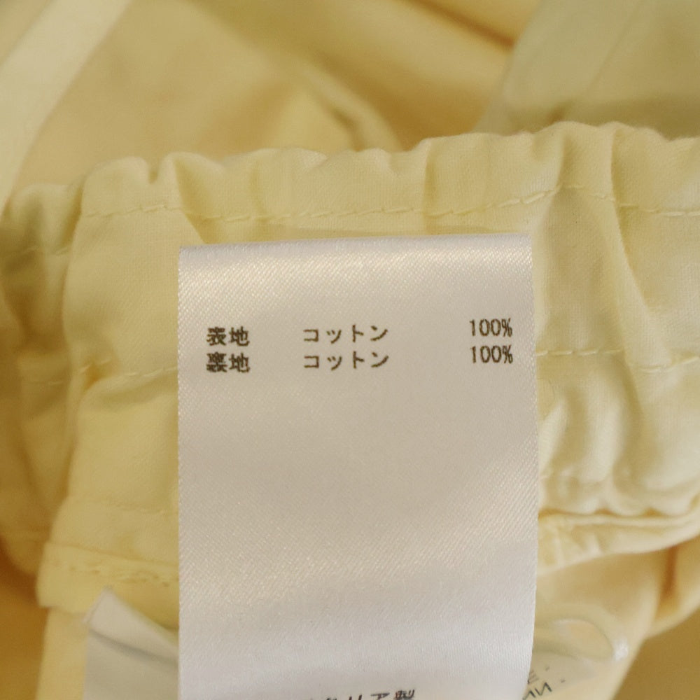 JIL SANDER +(ジルサンダープラス) High Waist Knee Length Shorts ハーフパンツ ショーツ アイボリー JPUU311205MU243100A