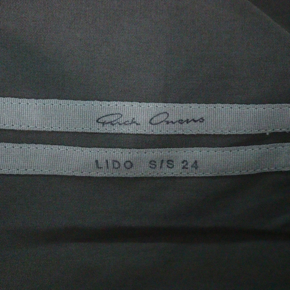 Rick Owens(リックオウエンス) 24SS MAGNUM TOMMY SHIRT マグナムトミー 半袖シャツ ブラウン RU01D3298-TE