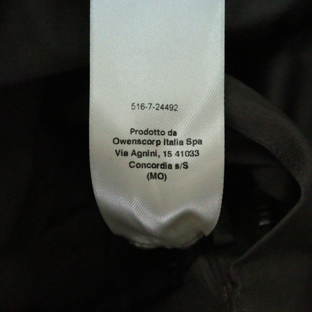 Rick Owens(リックオウエンス) 24SS MAGNUM TOMMY SHIRT マグナムトミー 半袖シャツ ブラウン RU01D3298-TE