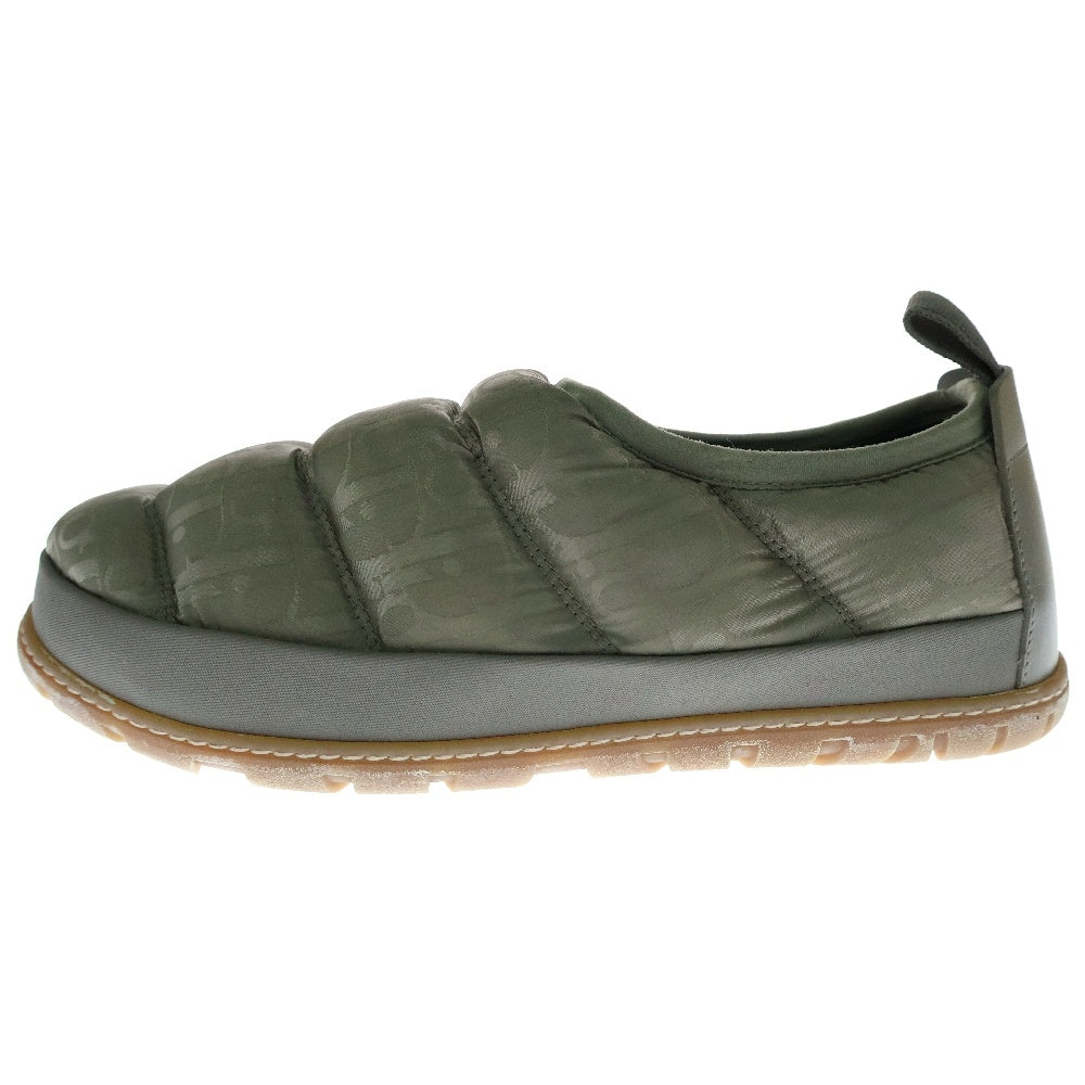 DIOR(ディオール) SNOW SLIPPER スノースリッパ スリッポン オブリーク柄 ベージュ 73795A4