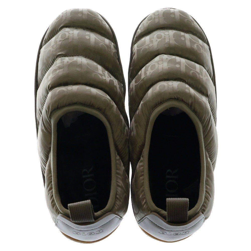 DIOR(ディオール) SNOW SLIPPER スノースリッパ スリッポン オブリーク柄 ベージュ 73795A4