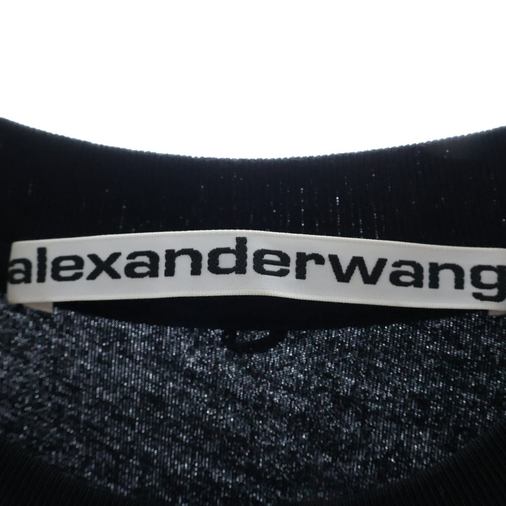 ALEXANDER WANG(アレキサンダーワン) Logo T-Shirt 半袖Tシャツ ブラック