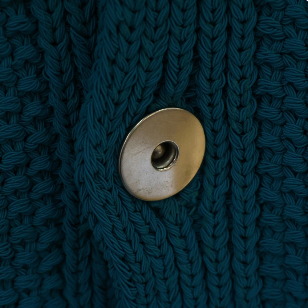 BOTTEGA VENETA(ボッテガヴェネタ) Knit Jacket Cardigan ニットジャケットカーディガン ブルー レディース 659564 V0RJ0