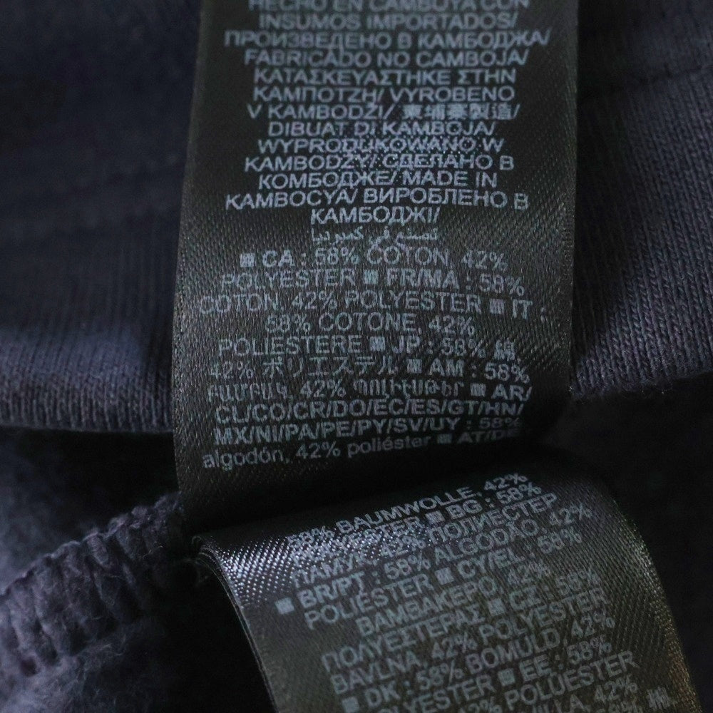 Yeezy Gap Engineered by Balenciaga(イージー ギャップ エンジニアードバイ バレンシアガ) Dove 3/4 Sleeve T-Shirt 肩パッド付半袖スウェットTシャツ ネイビー