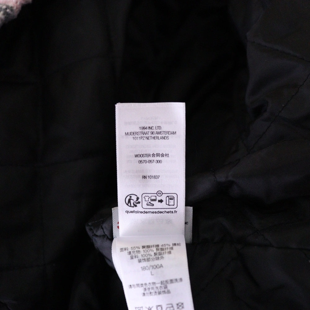 SUPREME(シュプリーム) 25SS Woven Stripe Hooded Jacket ウーブンストライプフーデッドジャケット ジップアップパーカー ピンク