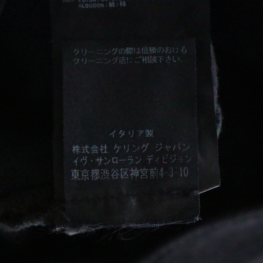 SAINT LAURENT PARIS(サンローランパリ) D14 Slim Skinny Low Waist Denim スリムスキニーローウエストデニムパンツ 505757YJ805 ブラック