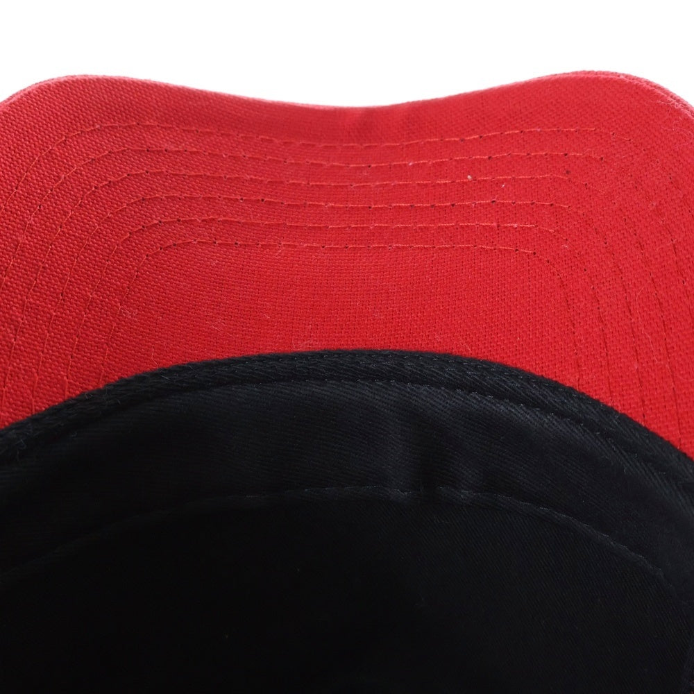 AMIRI(アミリ) FULL CANVAS MA HAT ロゴ刺繍キャップ SRAMHACP1016SMRBC012 レッド