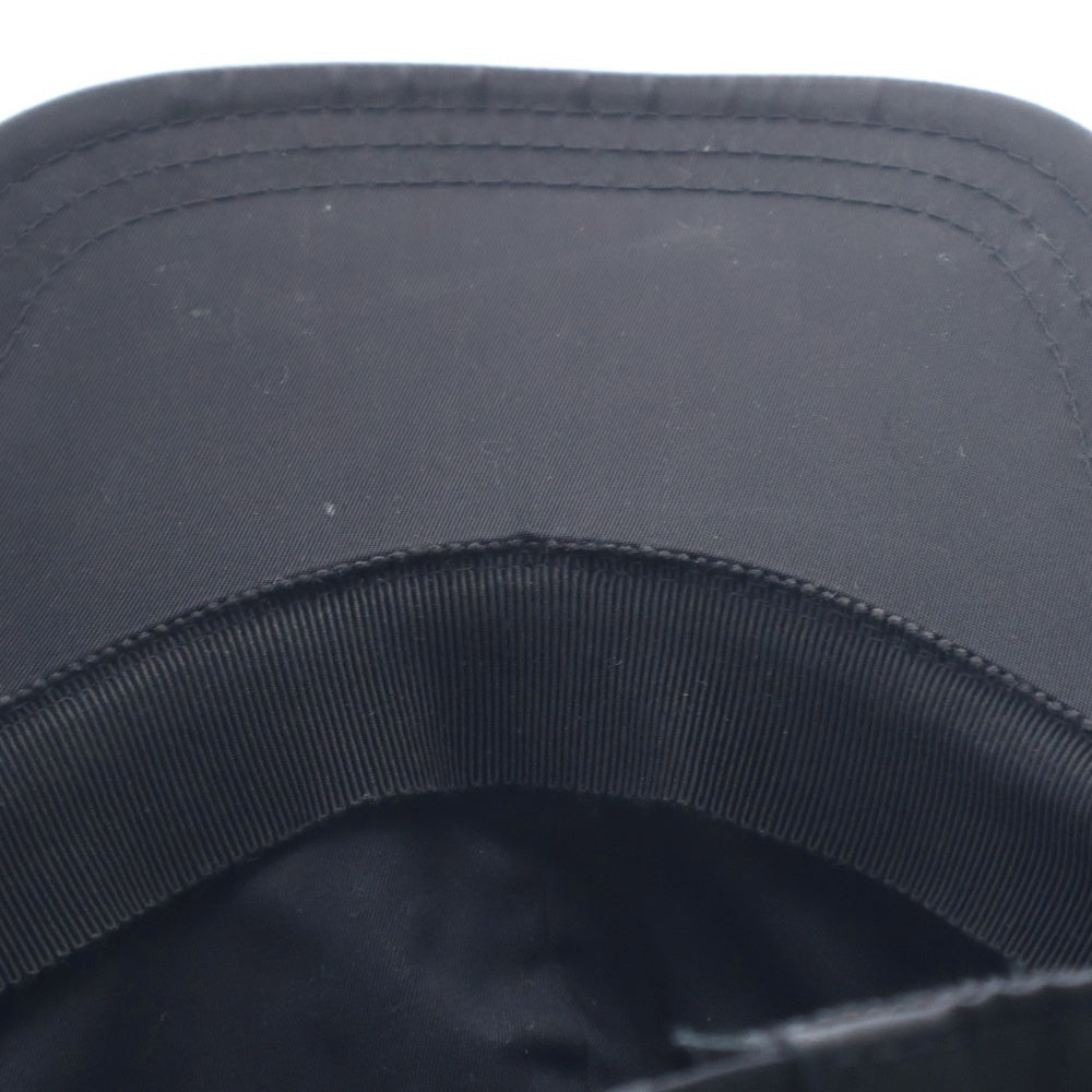 PRADA(プラダ) Re-Nylon Baseball Cap トライアングルロゴ リナイロン ベースボールキャップ 帽子 ブラック 1HC274 2DMI