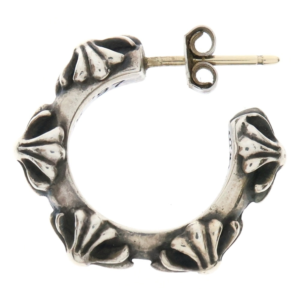 CHROME HEARTS(クロムハーツ) HOOP CROSS クロスバンド フープピアス シルバー BCA100