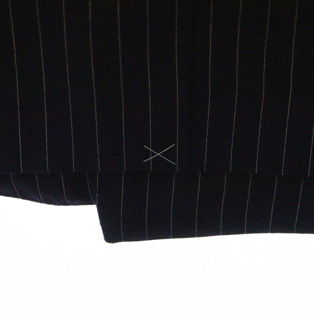 CELINE(セリーヌ) Classic Tailored Jacket 6B ストライプダブルブレストテーラードジャケット 2V16H399U ネイビー