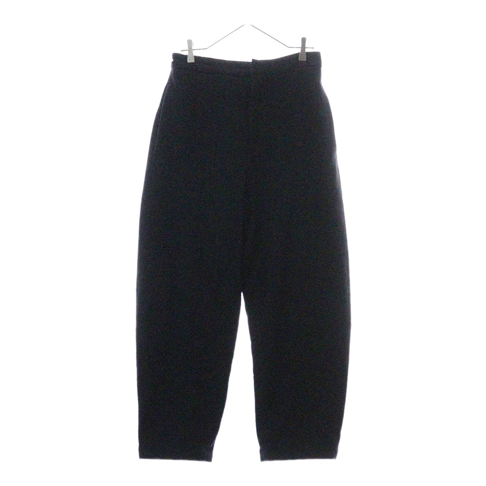 JIL SANDER +(ジルサンダープラス) 24AW Wool Wide Pants ウールワイドパンツ スラックス ブラック J47KA0233 J40182