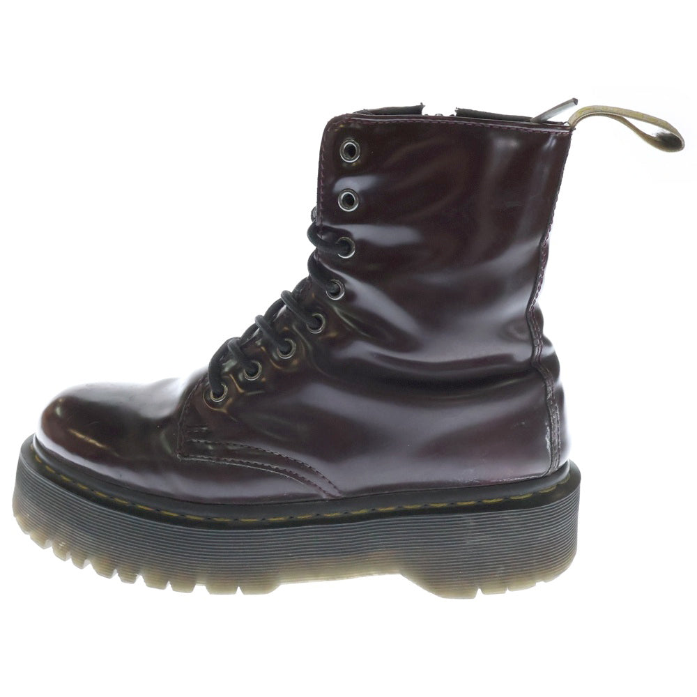 Dr.Martens(ドクターマーチン) V JADON 2 エナメル加工 8ホールブーツ ハイカットシューズ ブラウン SK 05 W