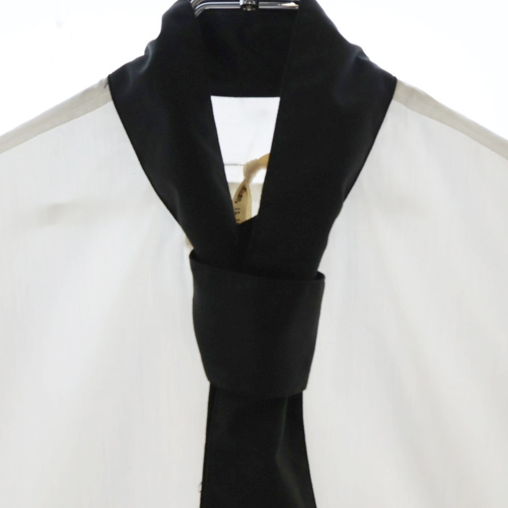 Requal(リコール) 23AW Necktie Collar Shirt ネクタイカラーシャツ ボタンダウン長袖シャツ