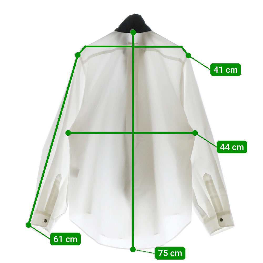 Requal(リコール) 23AW Necktie Collar Shirt ネクタイカラーシャツ ボタンダウン長袖シャツ