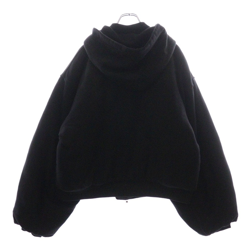 NO/FAITH STUDIOS(ノーフェイスストゥディオス) REVERSIBLE HOOD BOMBER JACKET リバーシブルボンバーブルゾン ブラック
