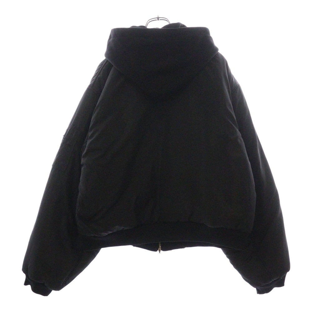 NO/FAITH STUDIOS(ノーフェイスストゥディオス) REVERSIBLE HOOD BOMBER JACKET リバーシブルボンバーブルゾン ブラック