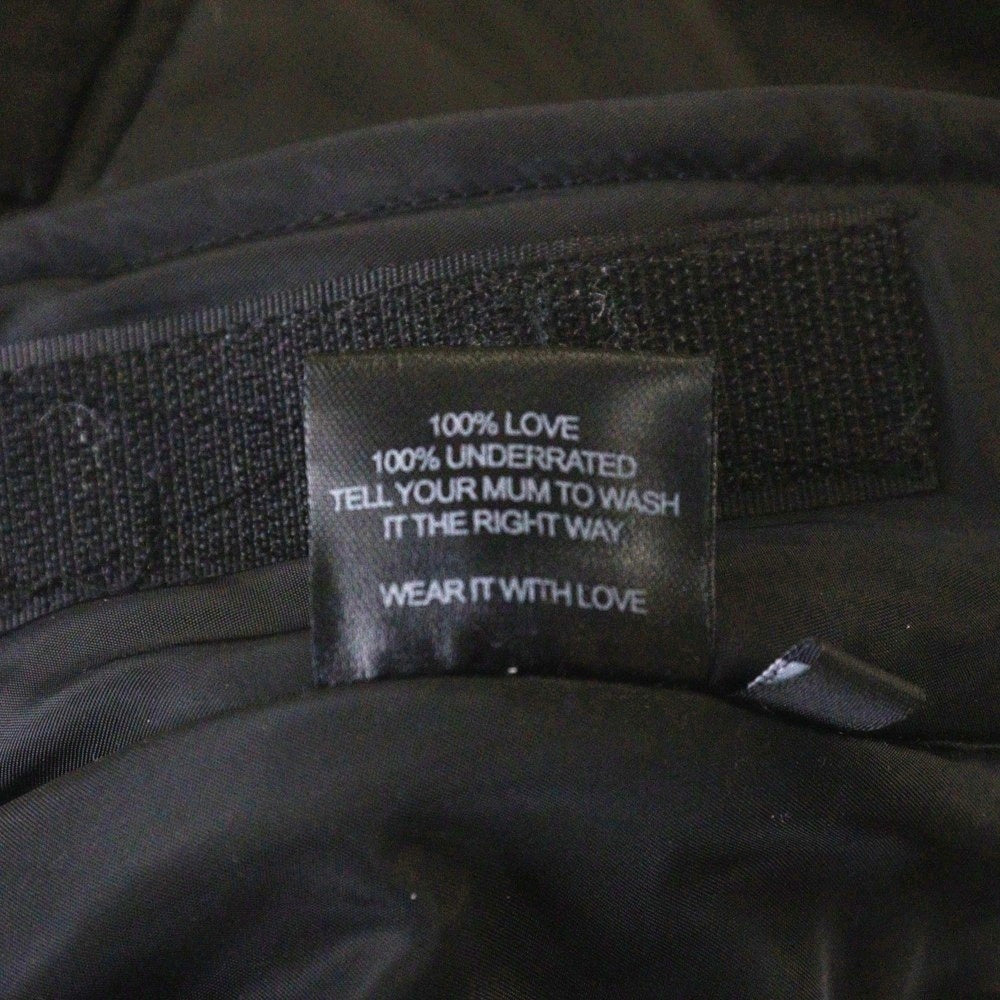 NO/FAITH STUDIOS(ノーフェイスストゥディオス) REVERSIBLE HOOD BOMBER JACKET リバーシブルボンバーブルゾン ブラック