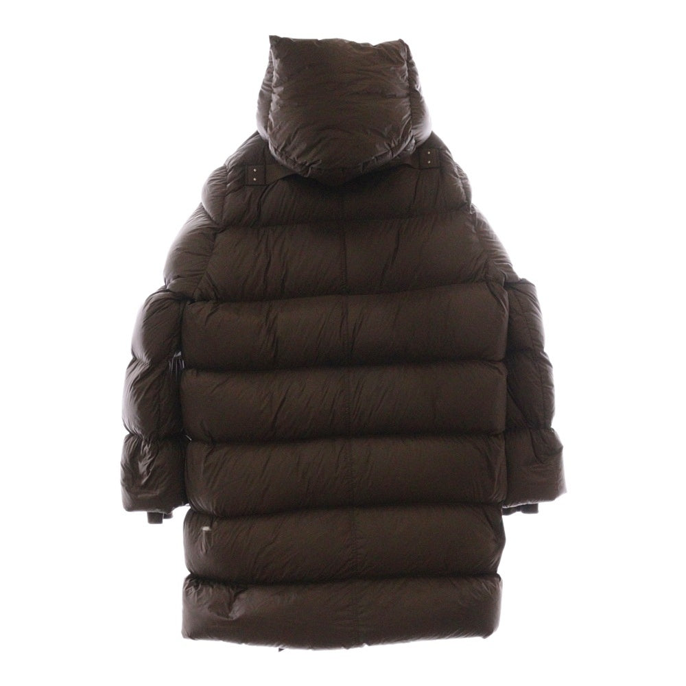 Rick Owens(リックオウエンス) 23AW LUXOR Long-Sleeve Hooded Liner Jacket ロングスリーブフーデットライナージャケット ロングダウンジャケット RU02C7998-NPD3 ブラウン
