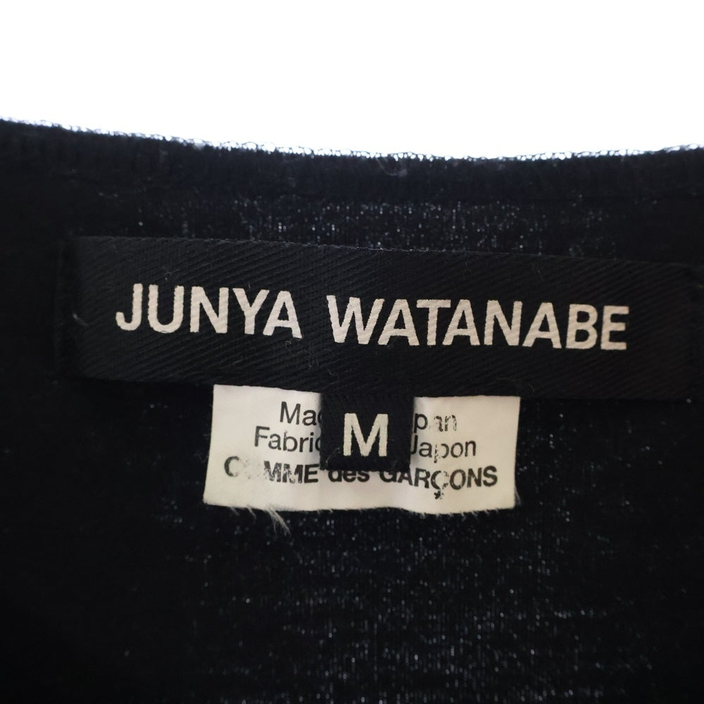 JUNYA WATANABE COMME des GARCONS(ジュンヤワタナベ コムデギャルソン) Scorpions Vintage Sleeveless Tee スコーピオンズ ノースリーブTシャツ タンクトップ ブラック JJ-T002