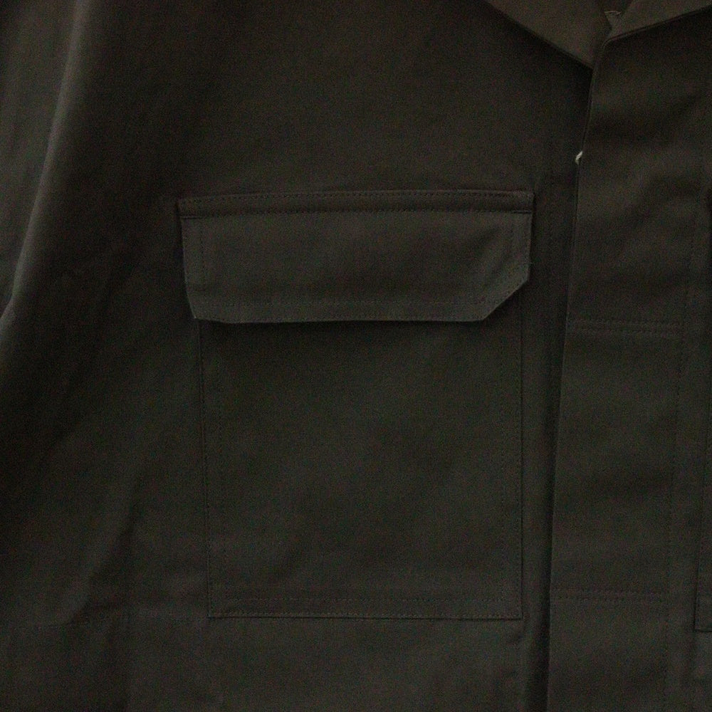 Rick Owens(リックオウエンス) 24SS MAGNUM TOMMY SHIRT マグナム トミー半袖シャツ グレー RU01D3298 TE